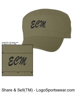 Econscious Organic Cotton Corps Hat Design Zoom